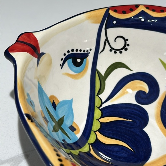 Espana Bocca 8” 3D Fish Cereal Bowl - Picture 7 of 9